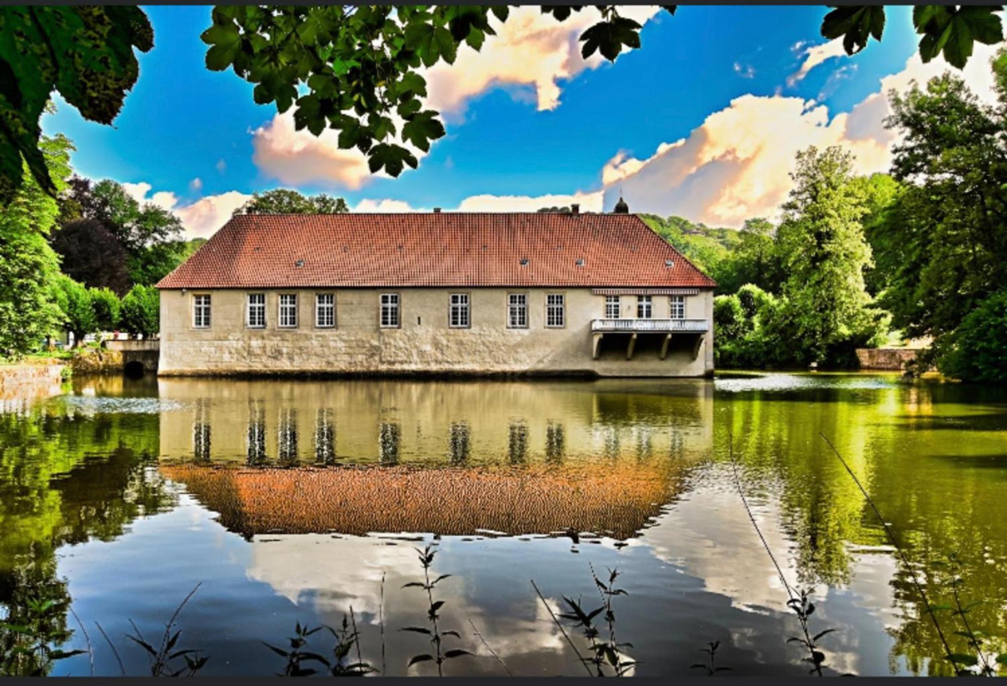Ferienwohnung Gruener Weg Mit Grillplatz Tecklenburg Exterior photo